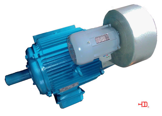 Custom Industrial Electric Motor With Reduction Gear , Centrifugal Blower Cooling Type