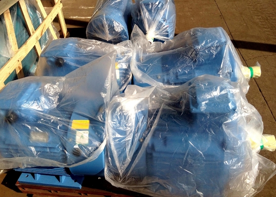 Waterproof IE4 4 Pole Permanent Magnet Synchronous Motor 45KW , High Performance