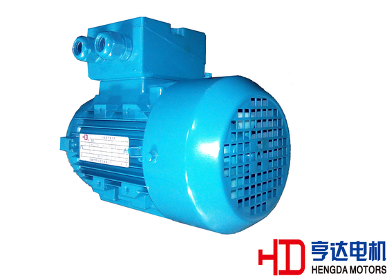 Jaula de ardilla del refrigerado con ventilador motor asincrónico de 3 fases con el marco del aluminio H63-132