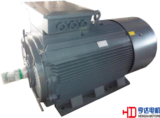 Control de velocidad asincrónico trifásico a prueba de explosiones del motor de 8 postes 110KW 160KW
