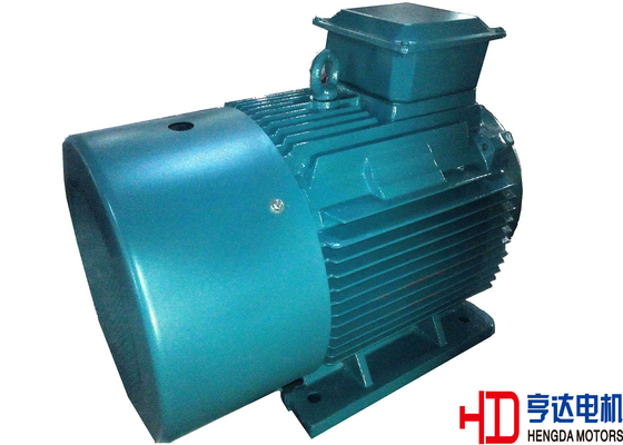 10 industriales poste 380v motor de inducción asincrónico de 3 fases 90KW con refrigerado con ventilador